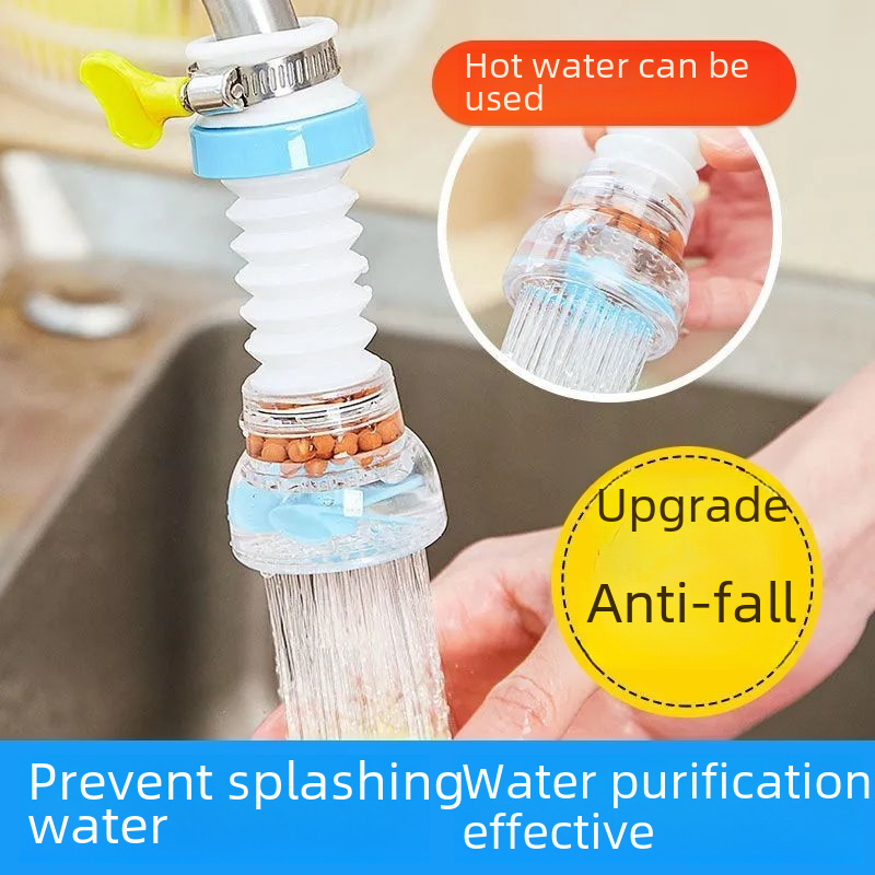 Kitchen universal faucet splash-proof extender shower filter Multi color